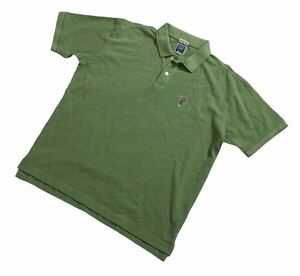 大きいサイズ ■ CAPTAIN'S BRANDS ボートハウス キャプテンサンタ ■ ロゴ 刺繍 半袖 ポロシャツ グリーン系 5
