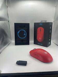 Logicool ロジクール G-PPD-003 WL-RD ワイヤレス ゲーミングマウス PRO レッド　赤色