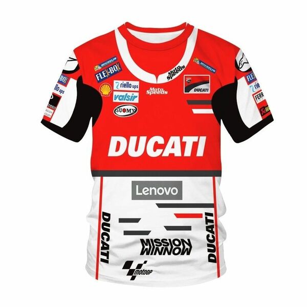 Ducati ドゥカティ Tシャツ / ★サイズ : XL★ / 材質：ポリエステル ウエア スポーツ Tシャツ バイクウェア