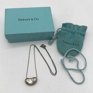 TIFFANY&Co. ティファニー ネックレス ビーン シルバー925 ファッション アクセサリー ① P1794