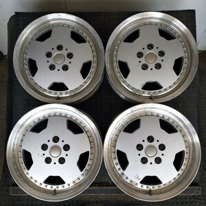 管理番号：A5-156【4本価格】【17x7J 17x8J 5x114.3 ET+35 ハブ73】ドレスアップホイール・店頭引取可能・適格請求書発行可能