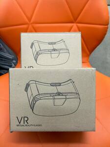 ＃6175 2点セット 未使用 VRゴーグル スマホ用 ヘッドマウントディスプレイ VR ゴーグル 3D メガネ スマホ DMM VR動画