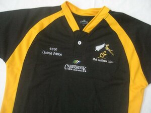CARISBROOK トライネーションズ2011 限定 ラグビージャージ/ラグビーシャツ ラガーシャツ L オーストラリアニュージーランド南アフリカ