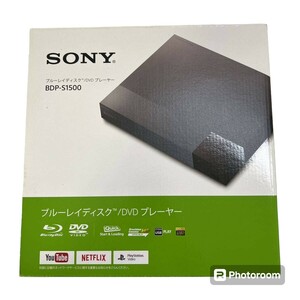 SONY ソニー ブルーレイディスク/DVDプレーヤー　BDP-S1500 2018年製 動作確認済み HDMIおまけ★ara-05