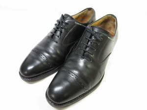 [ Edward Green EDWARD GREEN] leather nchido cap tu inside feather dress shoes shoes ( men's ) size6.5E606 black #30MZA5575#