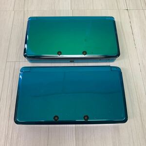  Junk nintendo NINTENDO 3DS aqua blue 2 шт. Nintendo 3DS