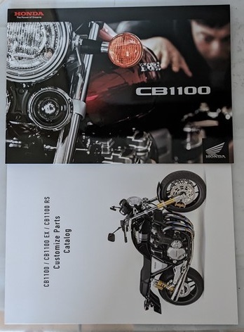 CB1100 / CB1100 RS / CB1100 (2BL-SC65) 車体カタログ 2018年3月 CB1100 SC65 古本・即決・送料無料 管理№ 7237 W