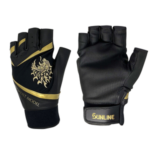  Sunline * special список перчатка SUG-200/ чёрный золотой 