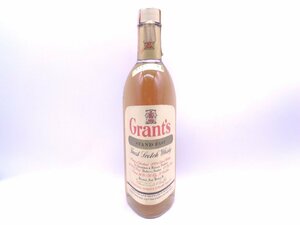 特級 Grant'S グランツ スタンド ファスト 760ml 43% ウイスキー 古酒 未開栓 オールドボトル G27023