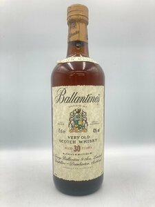 ST【同梱不可】Ballantine’ｓ バランタイン 30年 ベリーオールド 750ml 43% 未開栓 古酒 Z057112