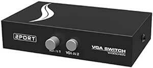 ES-Tune VGA切替器 双方向切替器 2入力1出力/1入力2出力 手動式切替器 電源不