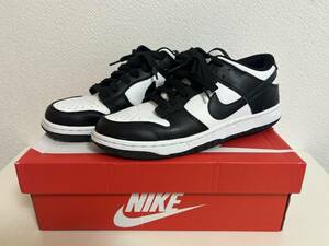 ■NIKE ナイキ DUNK LOW　黒ｘ白　パンダ　26.5ｃｍ　ＵＳ8.5