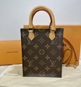 【定価264,000円/1円〜/売り切り☆新品未使用☆国内正規品】LOUISVUITTON ルイヴィトン モノグラムプティットサックプラ ミニショルダー