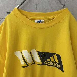 90s ヴィンテージ 古着 Tシャツ 半袖Tシャツ アディダス　パフォーマンスロゴ　