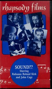 H00009009/VHSビデオ/Starring Rahsaan Roland Kirk And Cage「Sound??」