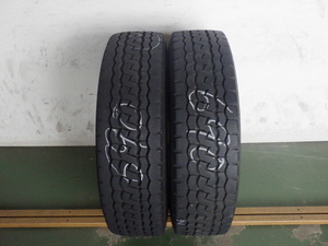 205/75R16 113/111L ブリヂストン M804 中古 2本セット オールシーズンタイヤ 2019年製 L17370