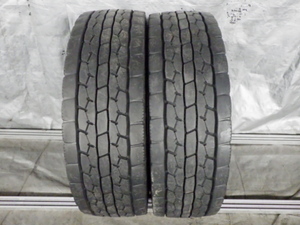 245/70R19.5 136/134J ダンロップ SP688 中古 2本セット オールシーズンタイヤ UT2851