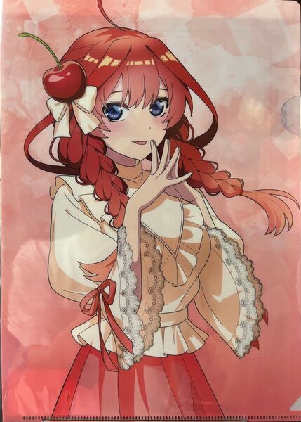 五等分の花嫁 クリアファイル 中野五月 クリームソーダver.