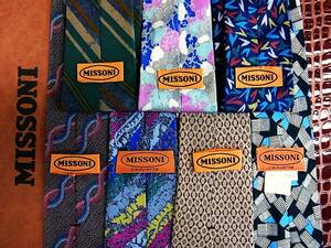 *2509*SALE[ all Missoni *7 pcs set .! super bargain!] necktie ③*