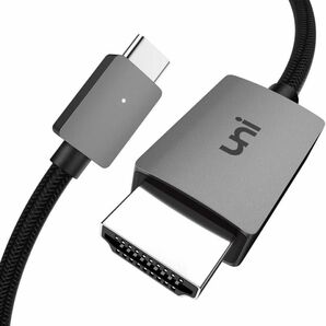 USB Type C HDMI 変換ケーブル【4K UHD映像出力】 1.8M
