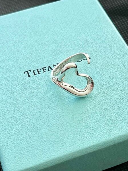  Tiffany&Co. ハートリング　約14号