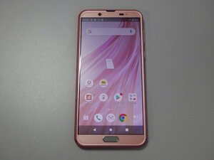 [1 иен старт ]AQUOS sense2 SH-01L docomo pink( розовый )sharp( sharp )SIM разблокирован рабочее состояние подтверждено android смартфон 08