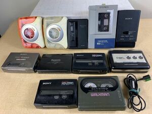 *GI79 Walkman 11 point summarize Sony, Panasonic etc. operation not yet verification cassette player portable player *T