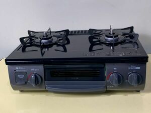 *GI49 * city gas * gas portable cooking stove Rinnai CH35BK operation not yet verification 23 year made kitchen gas-stove *T