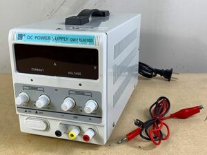 *GI18 direct current stabilizing supply DC POWER SUPPLY QW-MS3010D operation verification ending amateur radio *T