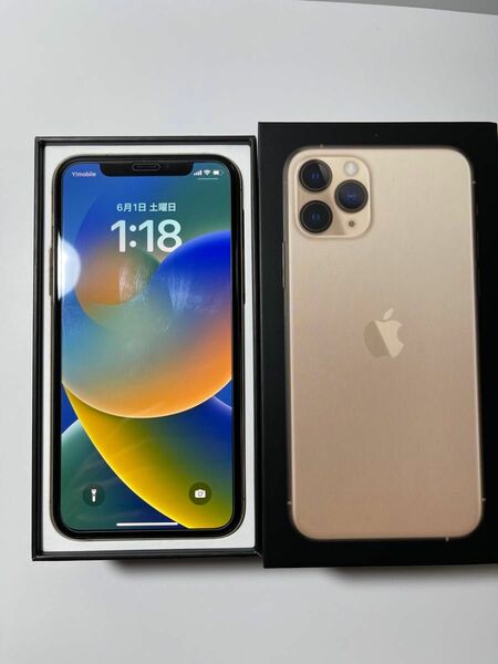 iPhone11 Proゴールド256GB SIMフリー