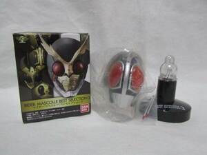  rider mask collection * rider trout kore* the best selection 3* Kamen Rider BLACK RX* luminescence pedestal * unopened *BLACK* shadow moon 
