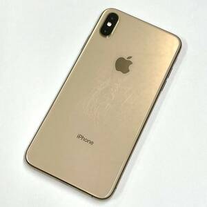 【中古/ジャンク】au iPhoneXS Max 64GB ゴールド 判定〇 / SIMフリー SIMロック解除済み Apple