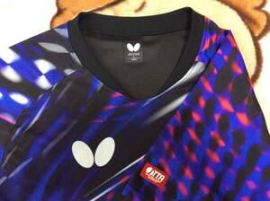 # 1 jpy start selling out butterfly man and woman use Uni Home JTTA Mark entering size L blue purple black beautiful used postage 250 jpy ~