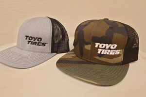 TOYOTIRES トーヨータイヤ スナップバック メッシュCAP USDM 迷彩 グレー Newera