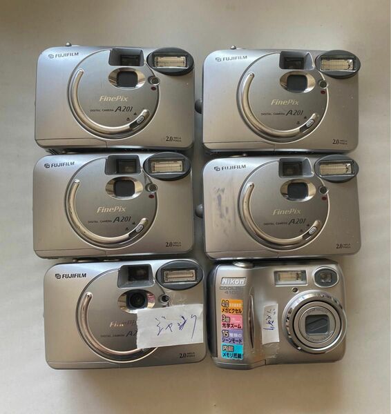 FUJIFILM電池式デジタルカメラ6個セット