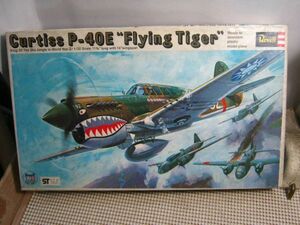 * not yet constructed goods goods present condition * retro plastic model * Revell 1/32* car chisP-40E Flying Tigers * warplane fighter (aircraft) 
