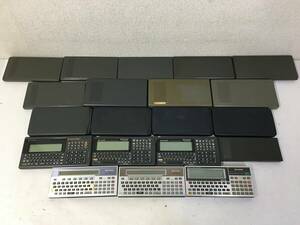 ★☆C531 SHARP ポケットコンピュータ ポケコン 20台 まとめ売り PC-1600K PC-1350 PC-E500 RAMカード CE-201M カナモジュール CE-157 他☆