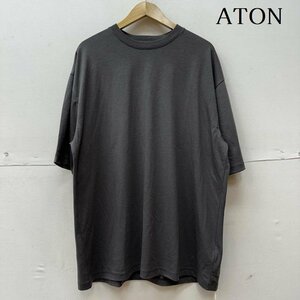 エイトン ROYAL WOOL JERSEY OVERSIZED ロイヤル ウール オーバーサイズ Tシャツ 7074502 Tシャツ Tシャツ 6 灰 / グレー