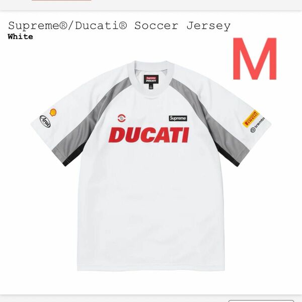 Supreme Ducati Soccer Jersey White M