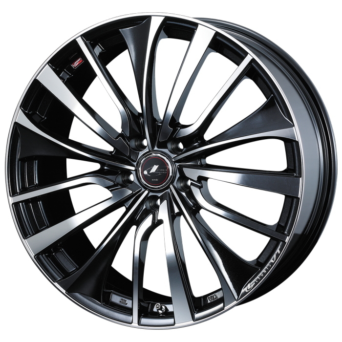 TOYO TRANPATH Lu2 245/40R19 LEONIS VT PBMC 19インチ 7.5J+53 5H-114.3 4本セット