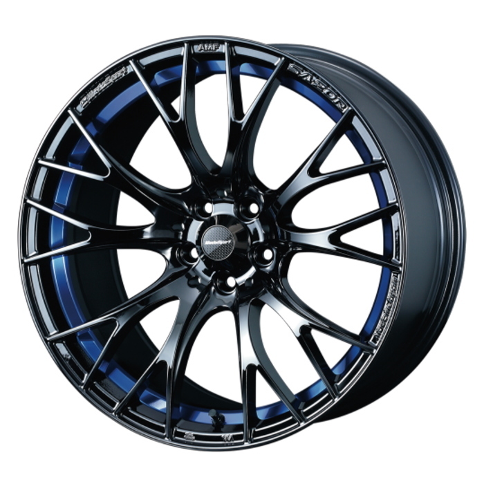 YOKOHAMA ADVAN NEOVA AD09 225/40R18 WedsSport SA-20R BLC2 18インチ 9.5J+38 5H-114.3 4本セット