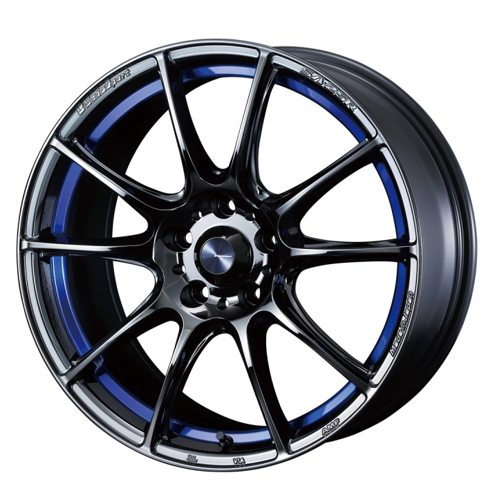YOKOHAMA ADVAN NEOVA AD09 215/40R18 WedsSport SA-25R BLC2 18インチ 8.5J+45 5H-100 4本セット
