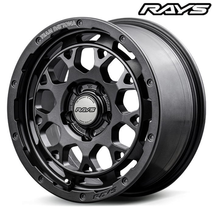 YOKOHAMA ADVAN FLEVA V701 225/55R16 RAYS TEAM DAYTONA M9+ SPEC M ガンメタ AOJ 16インチ 7J+37 5H-114.3 4本セット