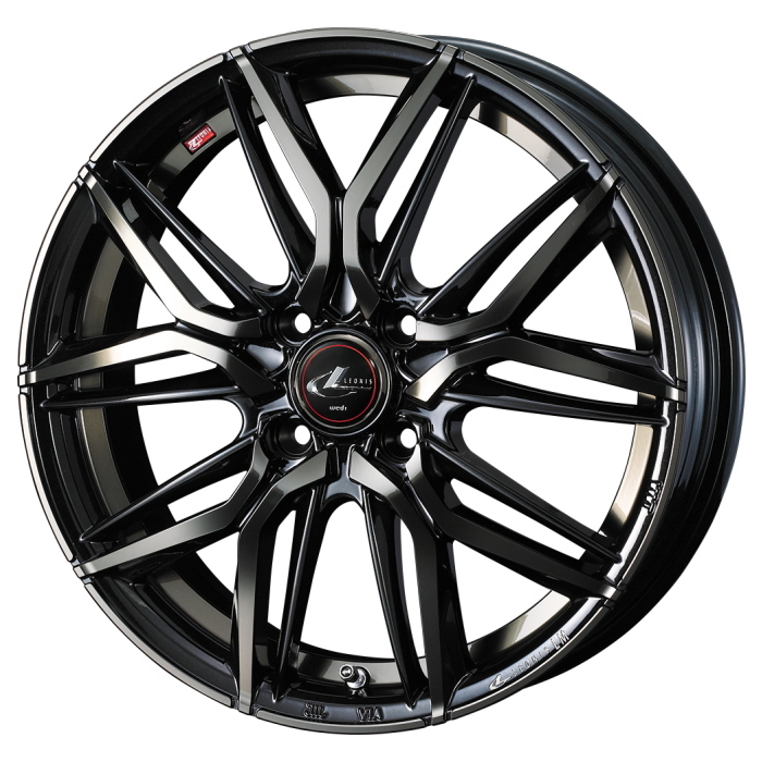 YOKOHAMA BluEarth-Es ES32 165/60R14 LEONIS LM PBMC/TI 14インチ 4.5J+45 4H-100 4本セット