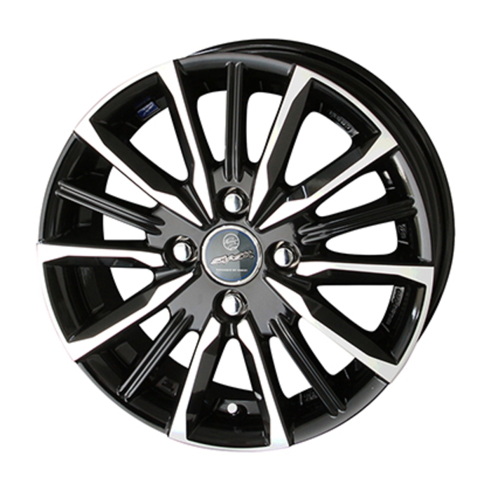 YOKOHAMA BluEarth-Es ES32 145/65R15 SMACK VALKYRIE サファイアブラック 15インチ 5.5J+40 4H-100 4本セット