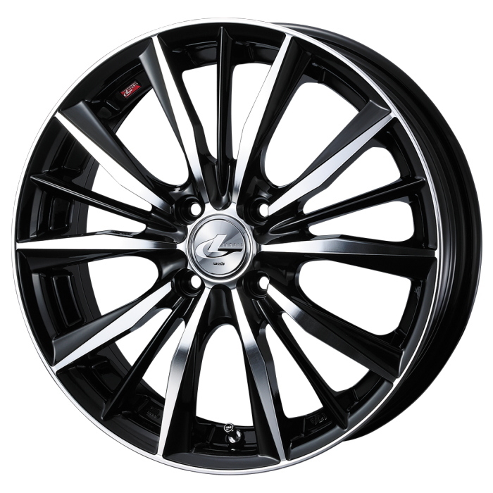 YOKOHAMA BluEarth-GT AE51 215/60R16 LEONIS VX BKMC 16インチ 6J+50 4H-100 4本セット