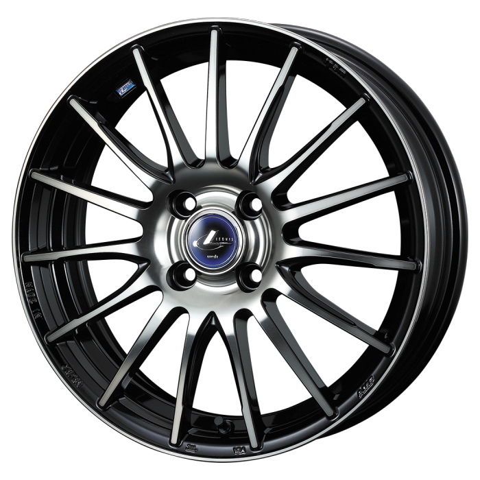 YOKOHAMA BluEarth AE-01 165/65R15 LEONIS NAVIA 05 BPB 15インチ 5.5J+43 4H-100 4本セット