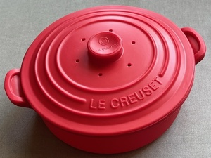LE CREUSET*ru* Crew ze* оригинал силикон отпариватель [ красный ] не использовался товар * не продается Suntory Boss Novelty 