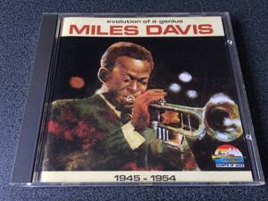 ★☆【CD】evolution of a genius MILES DAVIS 1945-1954 / マイルス・デイヴィス☆★