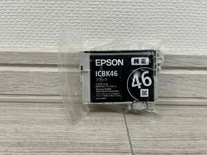 【未使用品】EPSON ICBK46 純正 ブラック エプソン インクカートリッジ サッカーボール ※推奨期限切れ 